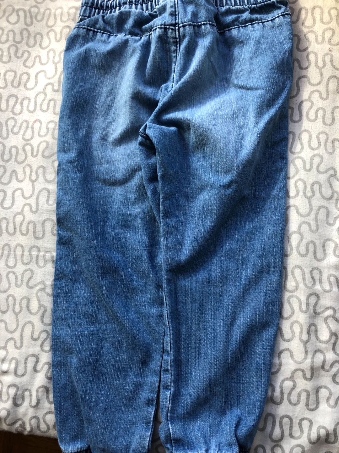 Kids' Denim Joggers - photo 2