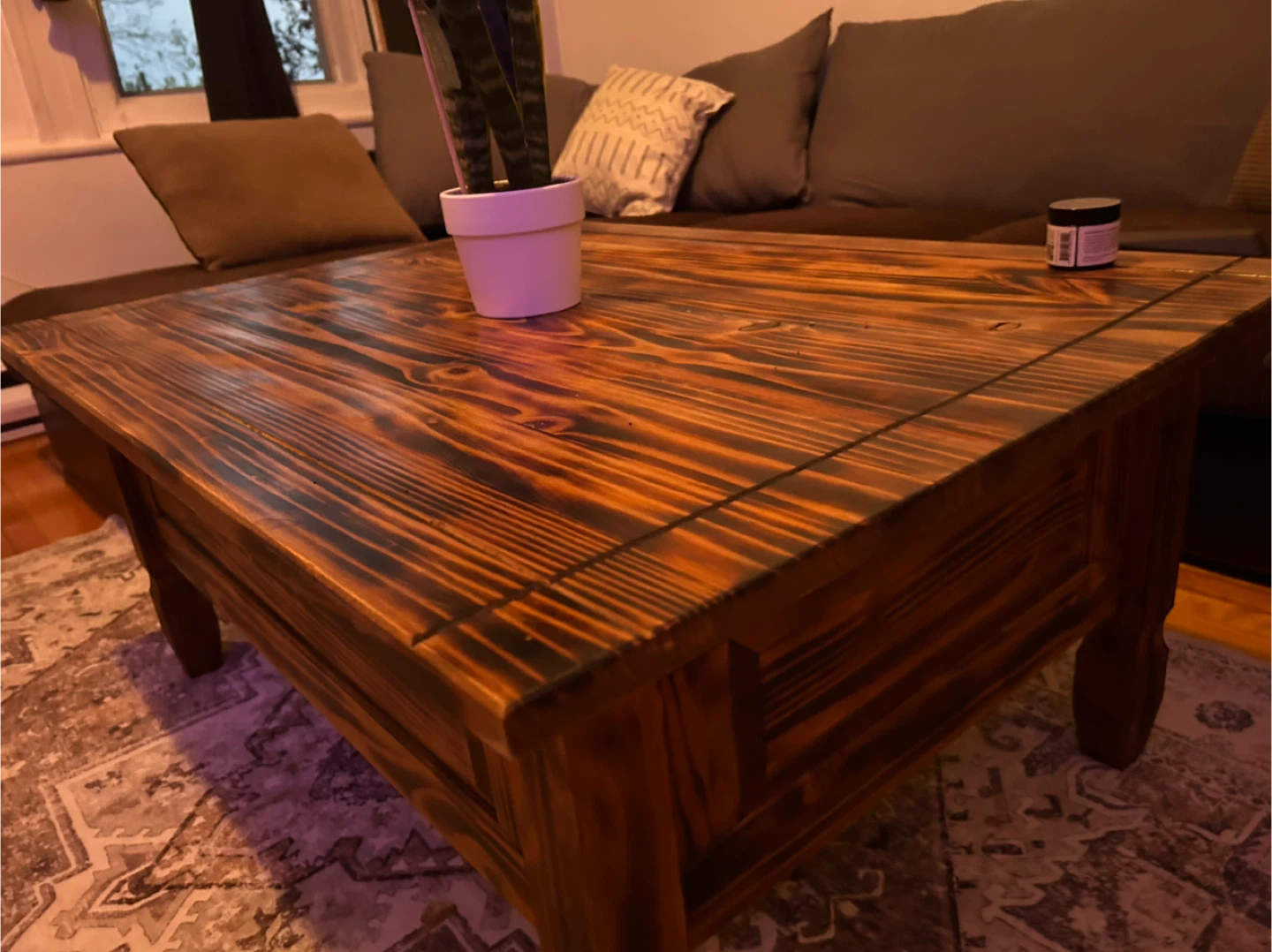Table en bois massif - photo 4
