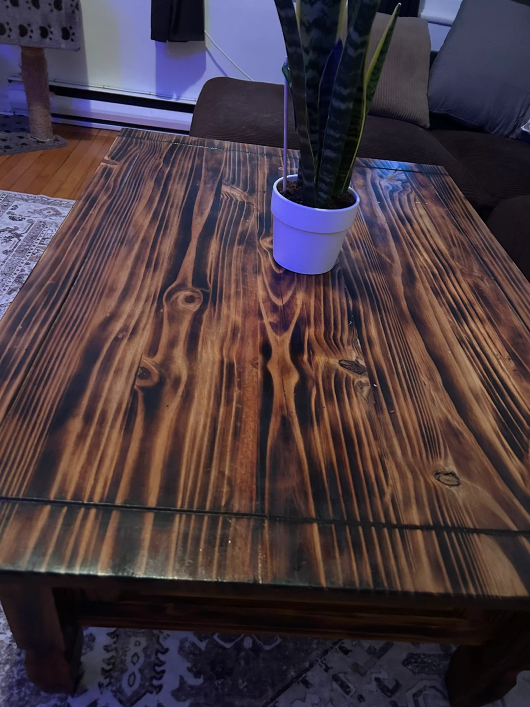 Table en bois massif - photo 3