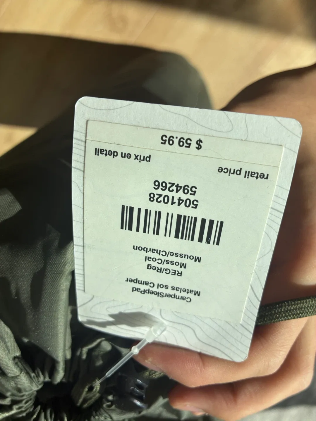 MEC Camper Sleep Pad - Mosse/Coal image indicator(3)