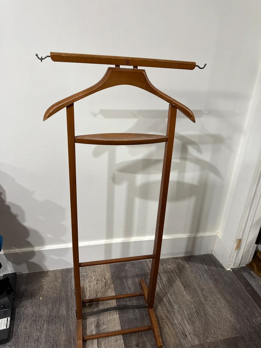 Vintage Wooden Valet Stand thumbnail
