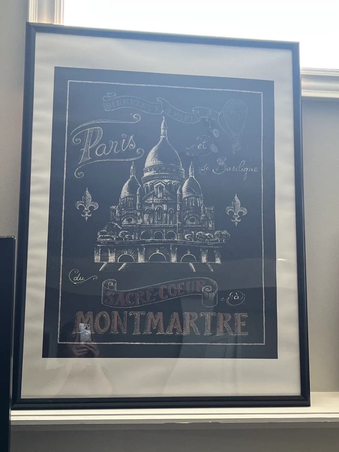 Paris Montmartre Framed Print thumbnail