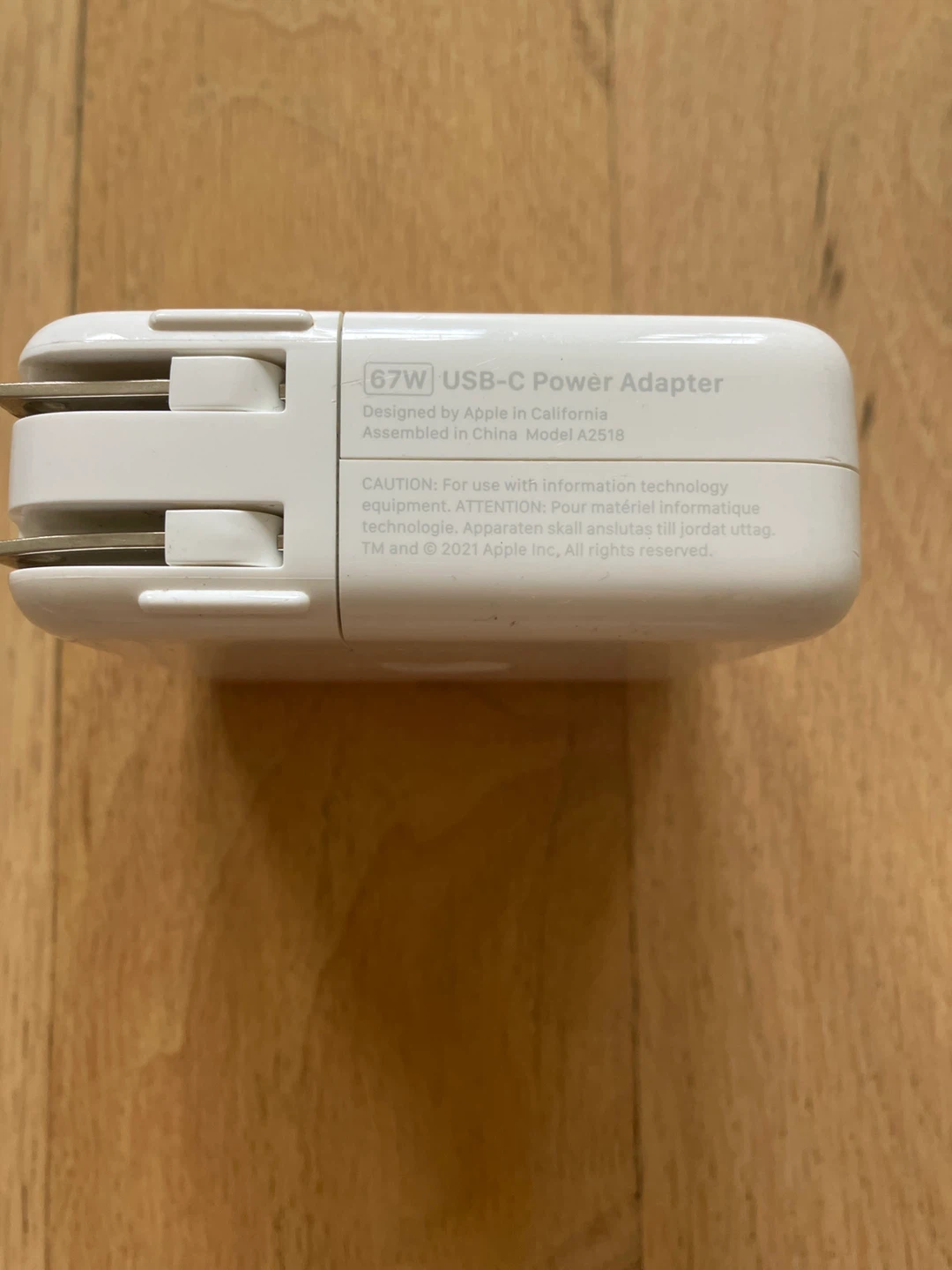 Apple 67W USB-C Power Adapter - Like New! - photo 2