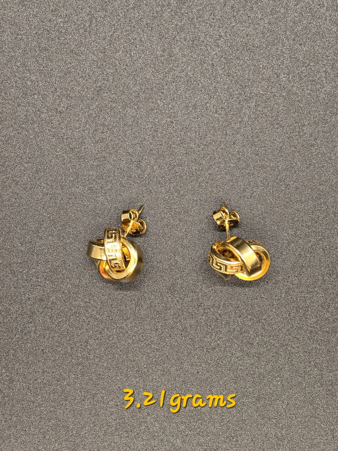 18K saudi gold versace knots thumbnail