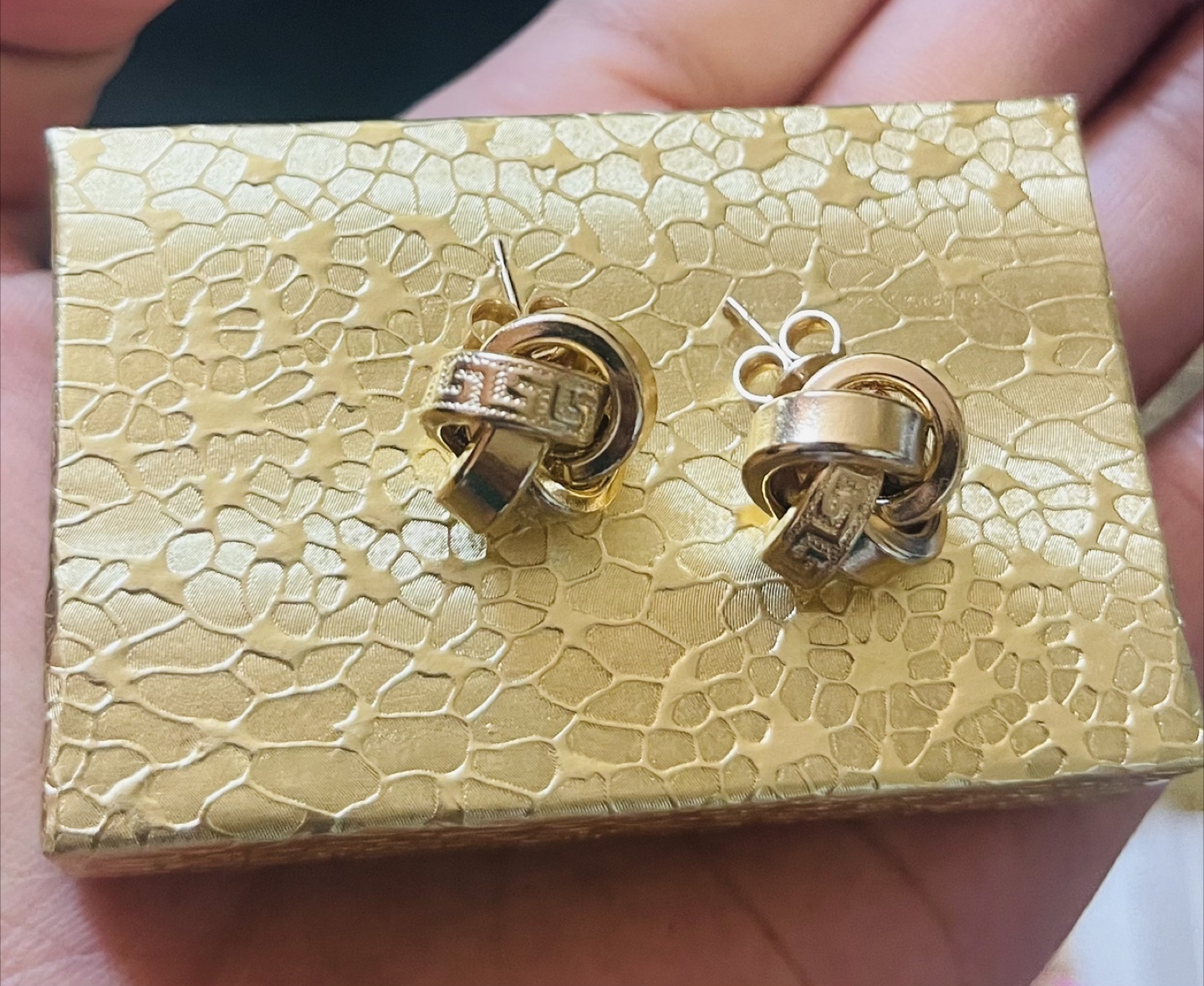 18K saudi gold versace knots - photo 2