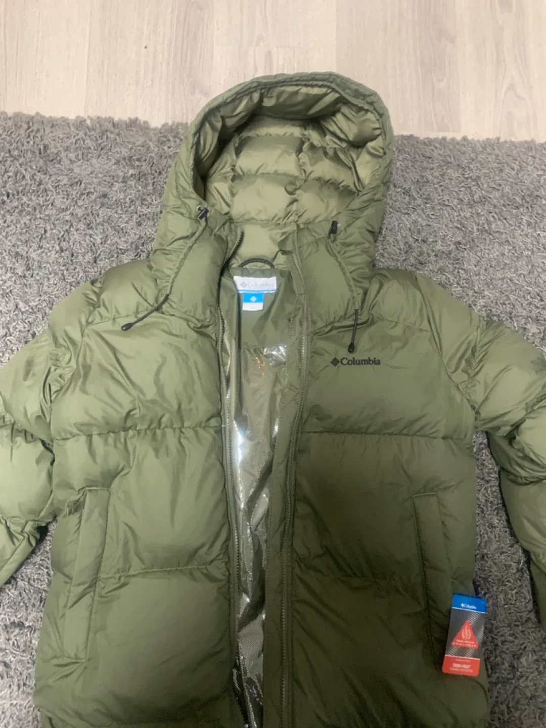 NEW Columbia Women's Pike Lake III Long Jacket, Olive Green image indicator(5)