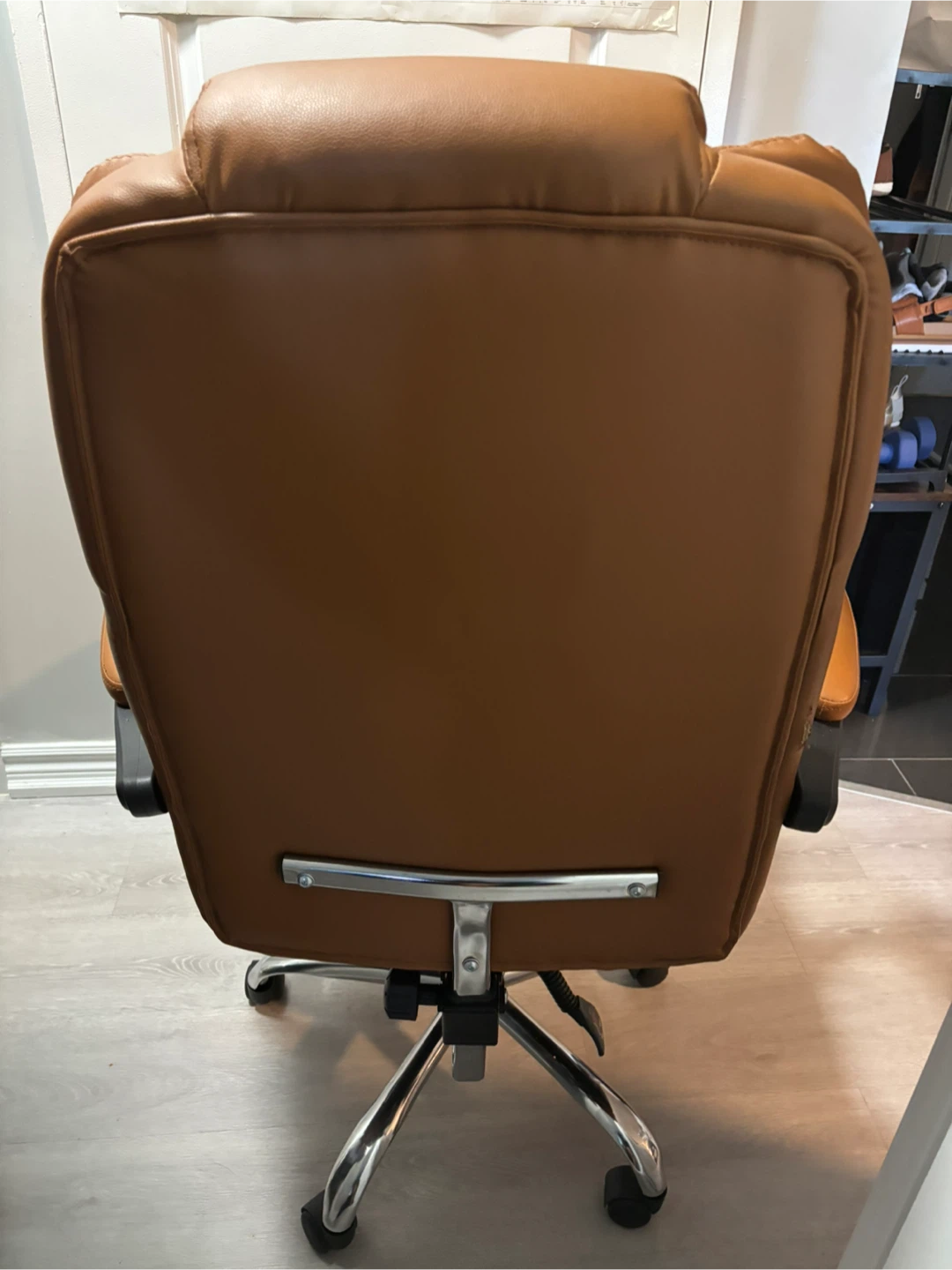 Executive Office Chair - Brown Leather