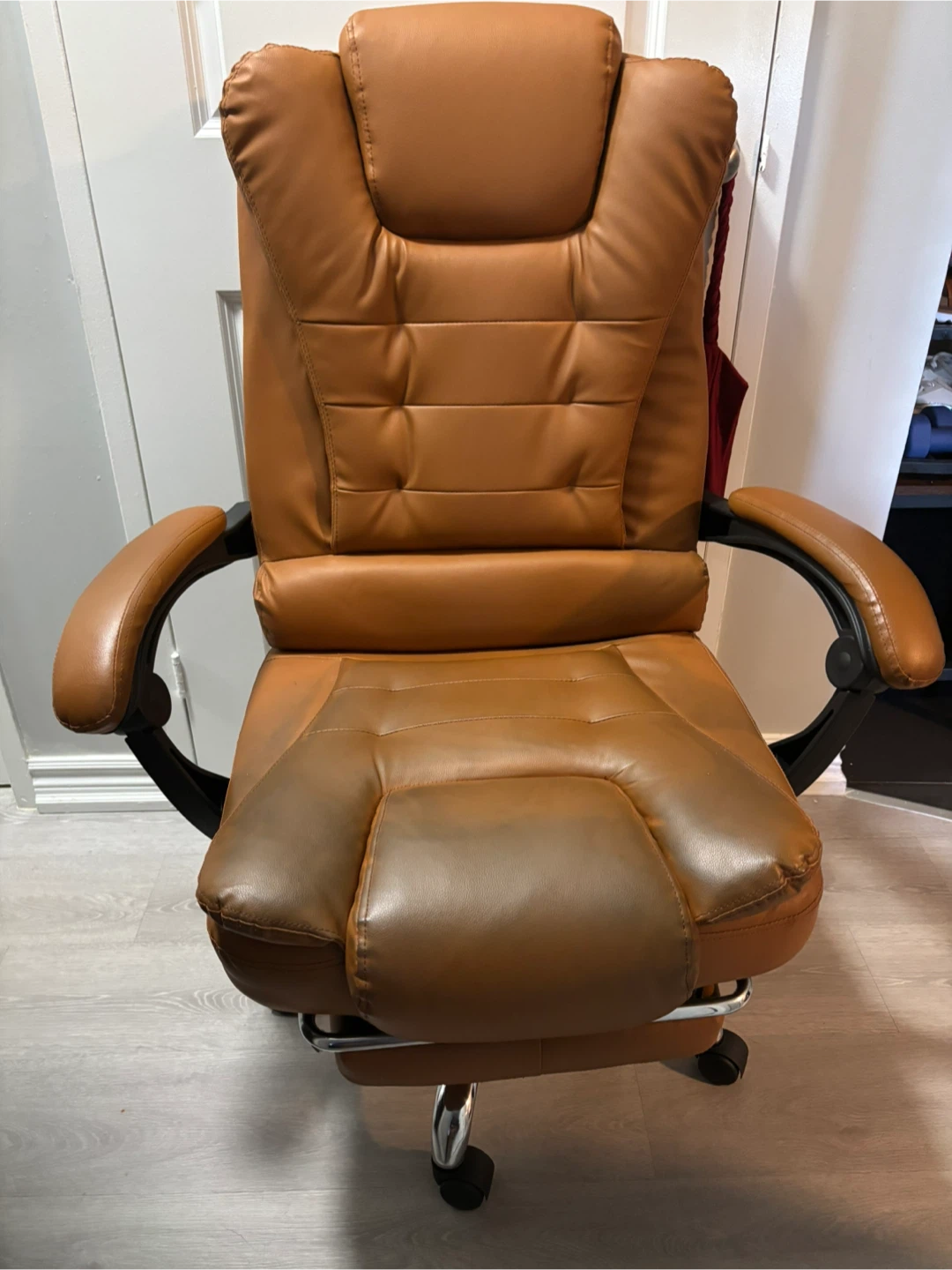 Executive Office Chair - Brown Leather - photo 3