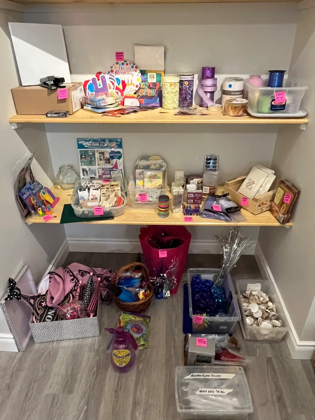 Assorted Party and Craft Supplies thumbnail