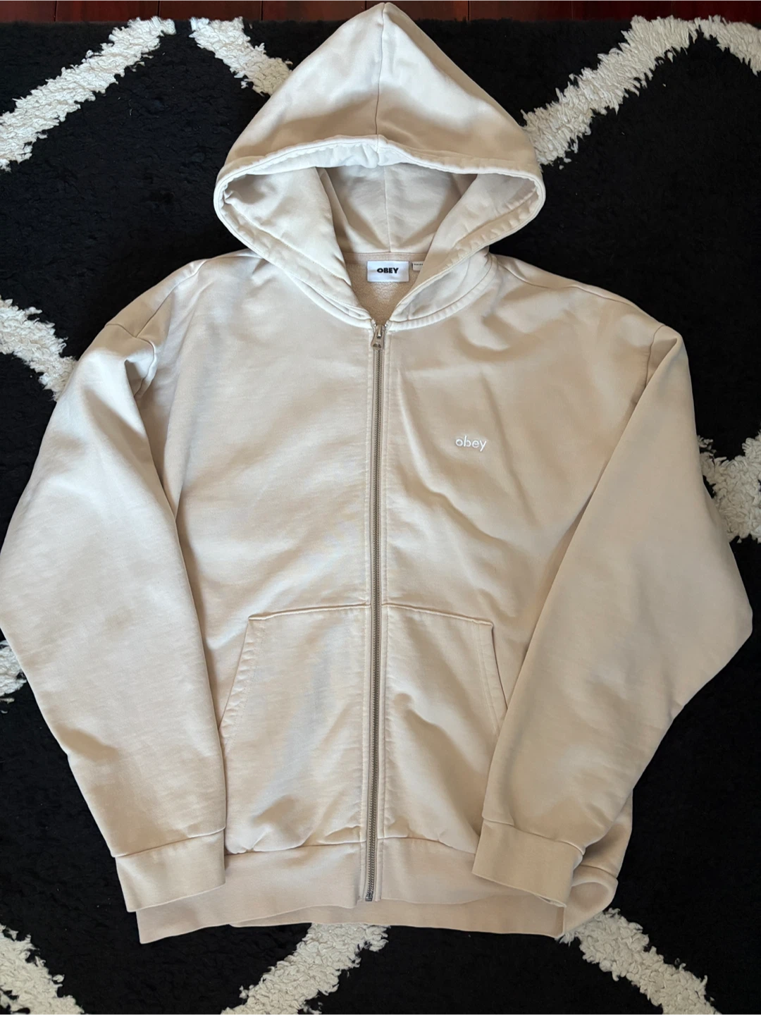 Obey Full Zip Hoodie