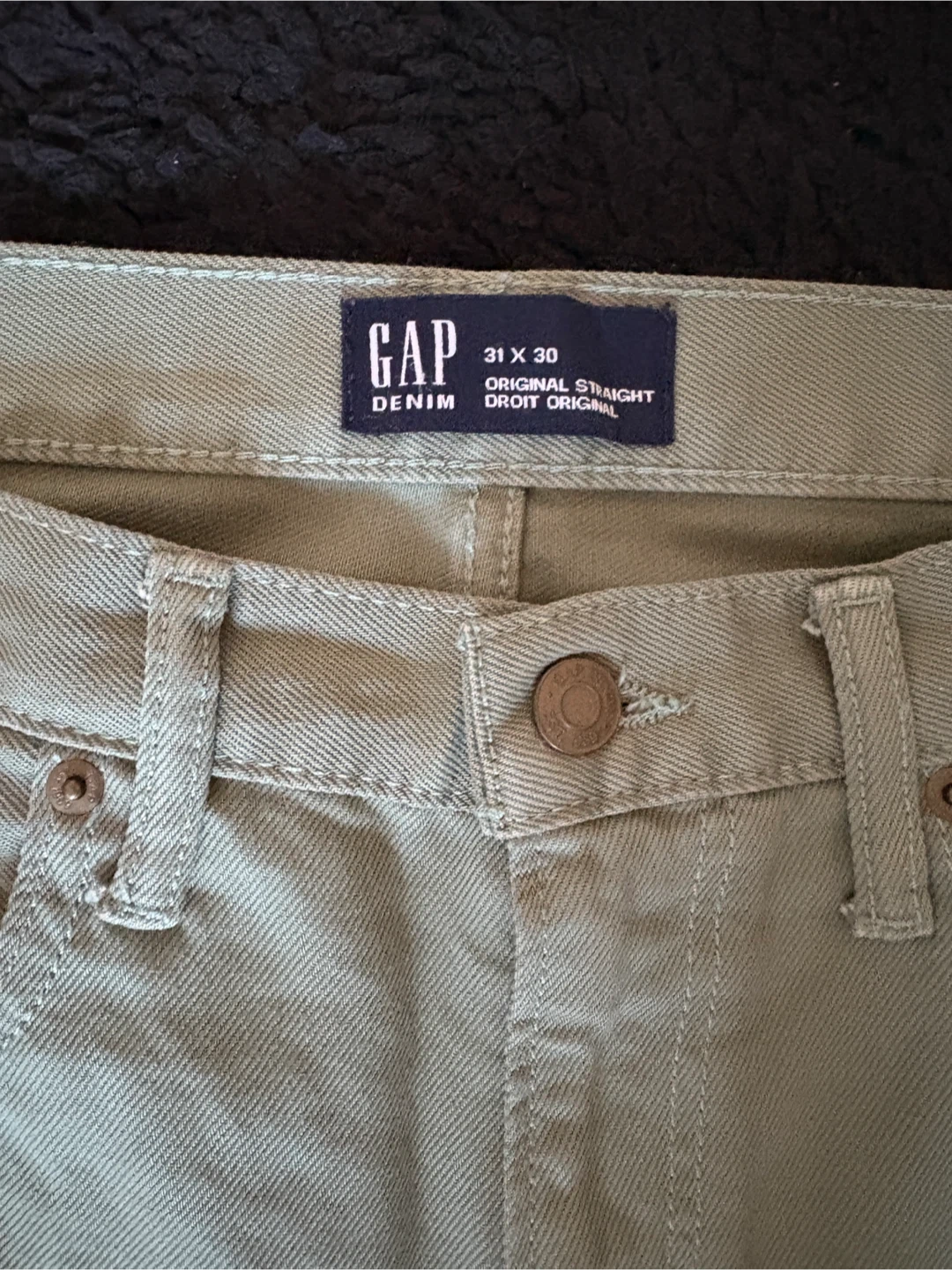 Gap Denim Original Straight Jeans - photo 3