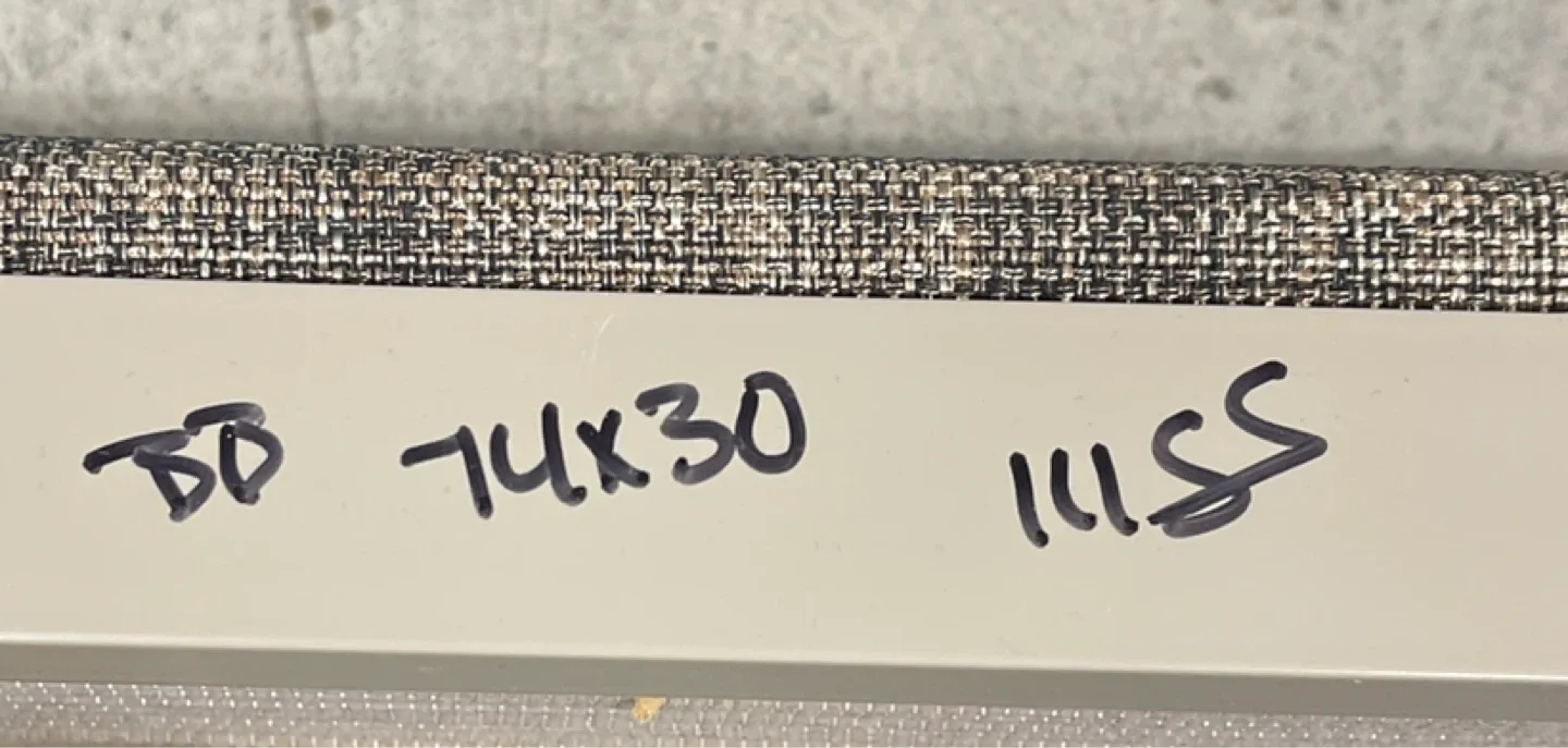 Grand River RV Trailer Brown Blinds and Valance image indicator(2)