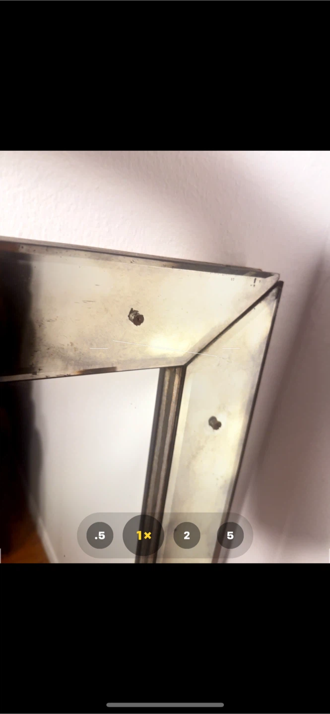Vintage Beveled Mirror