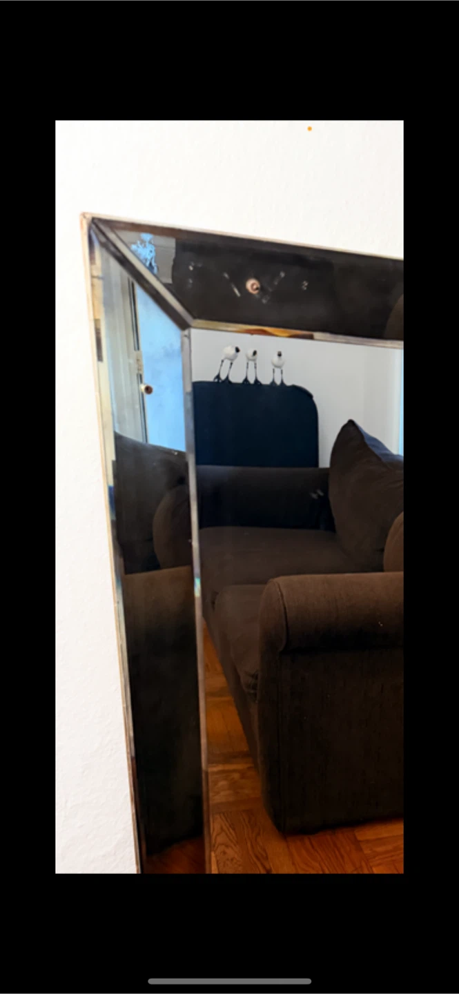 Vintage Beveled Mirror - photo 4