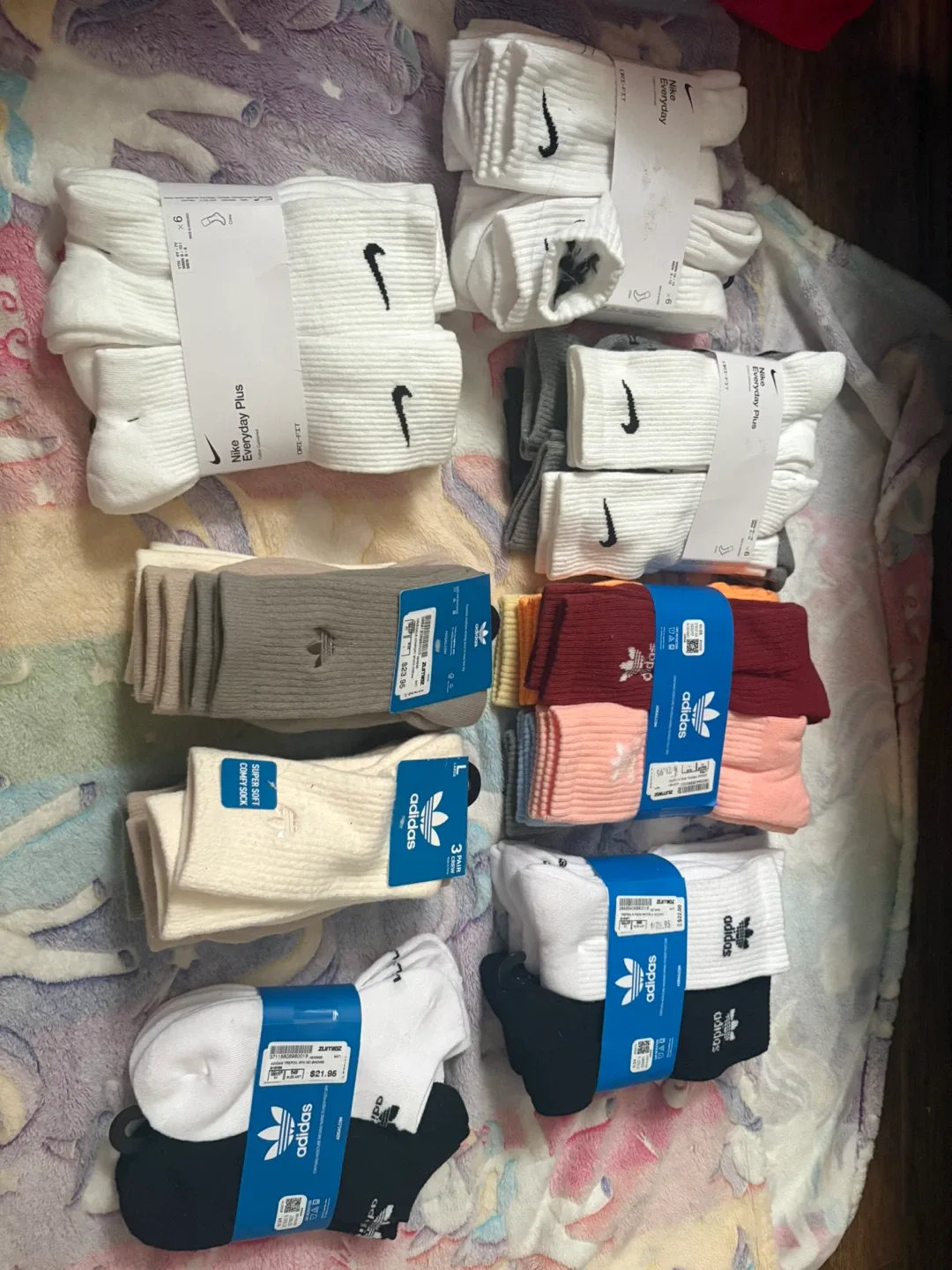 Nike Everyday Plus & Adidas Socks Bundle image indicator(6)