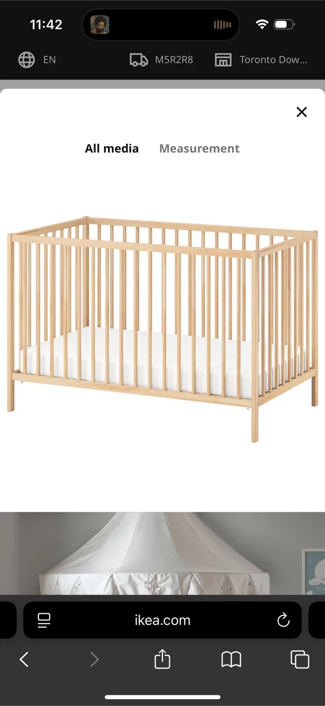 Ikea Gulliver Crib - Great Condition image indicator(2)