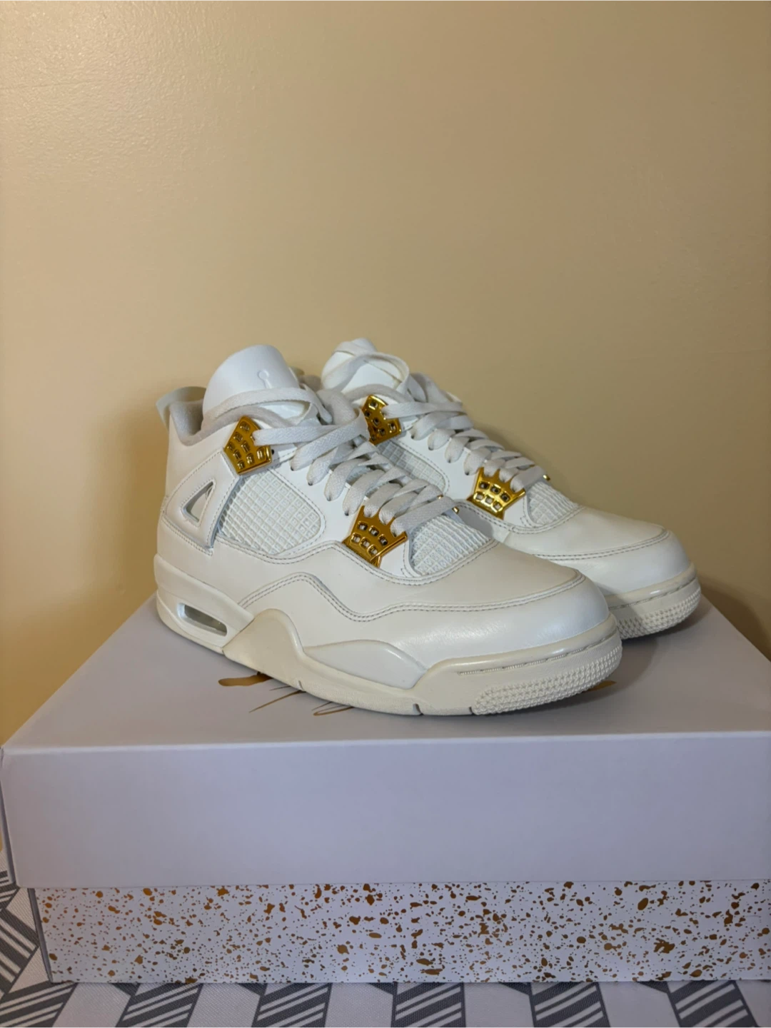 Jordan 4 Retro “Metallic Gold” (BRAND NEW) - photo 3