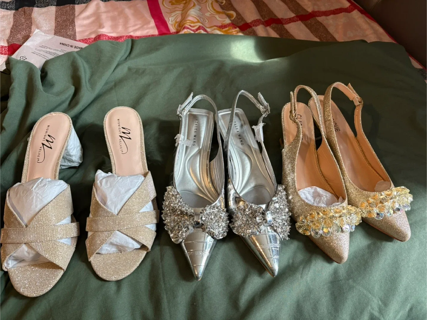 Midnight Velvet & Azalea Wang Heels thumbnail