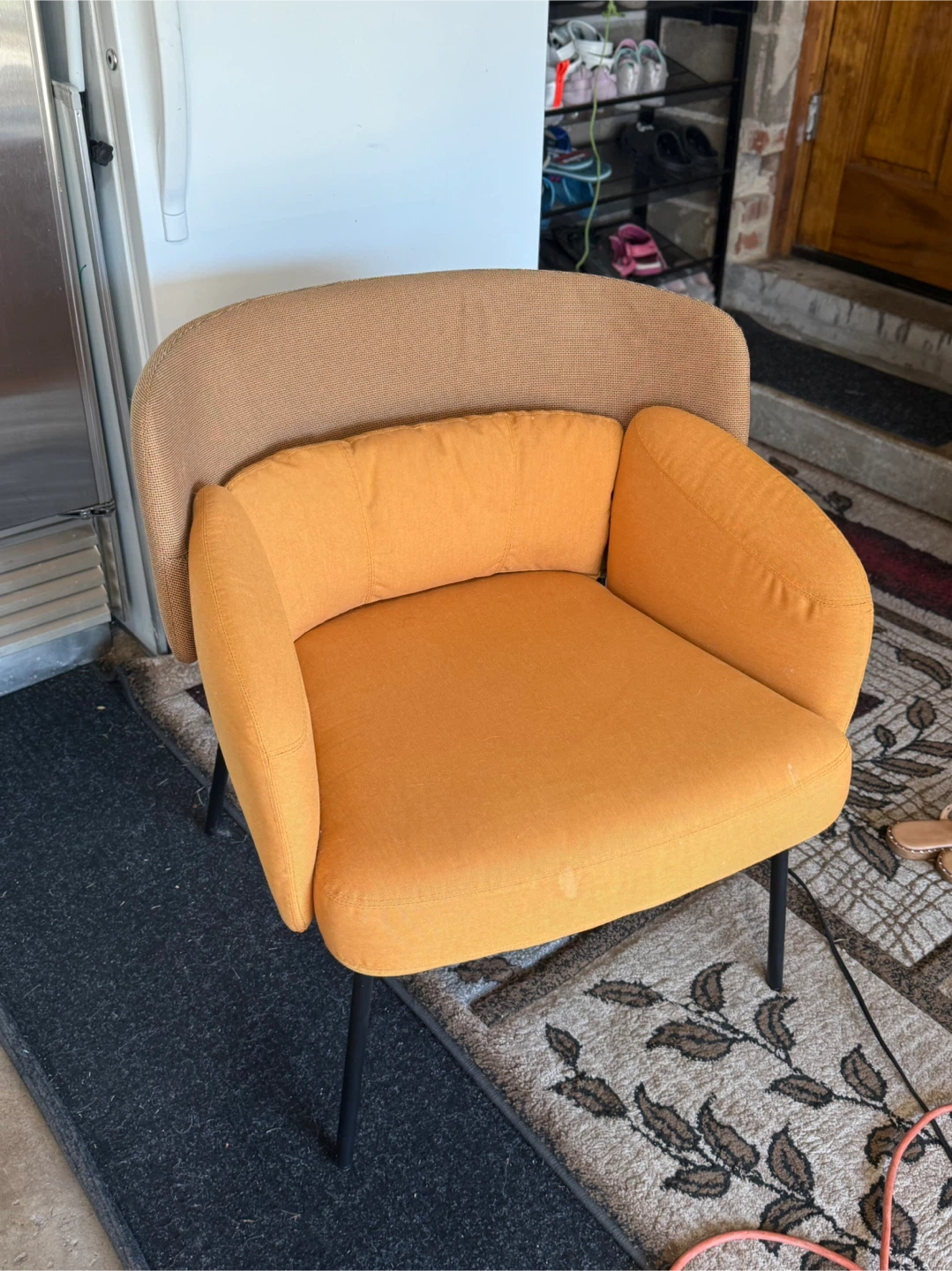 Orange Accent Chair