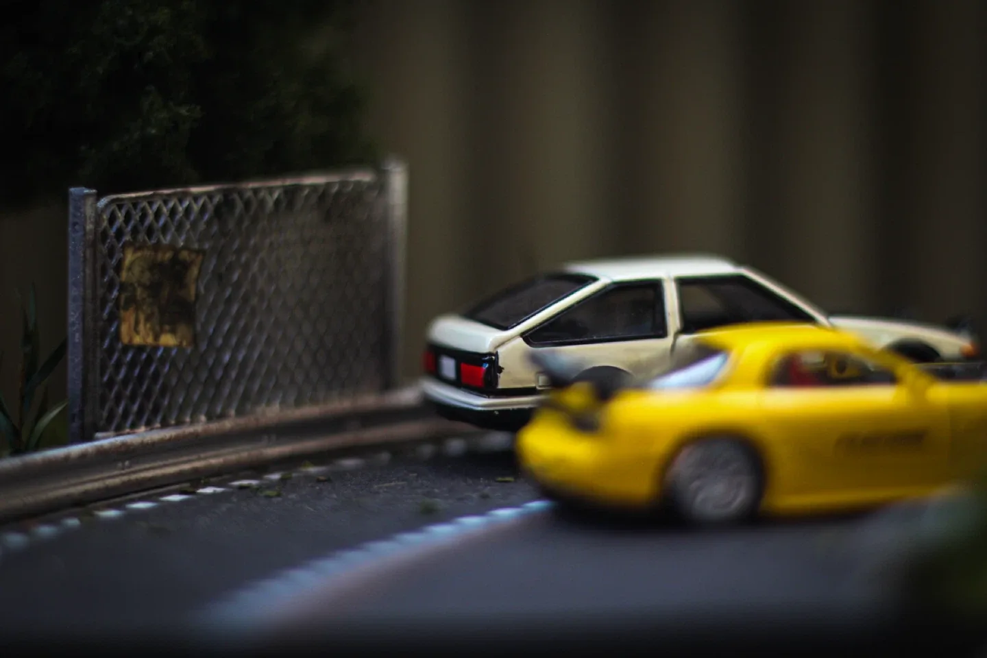 1:64 drifting diorama set for tomica collectors image indicator(7)