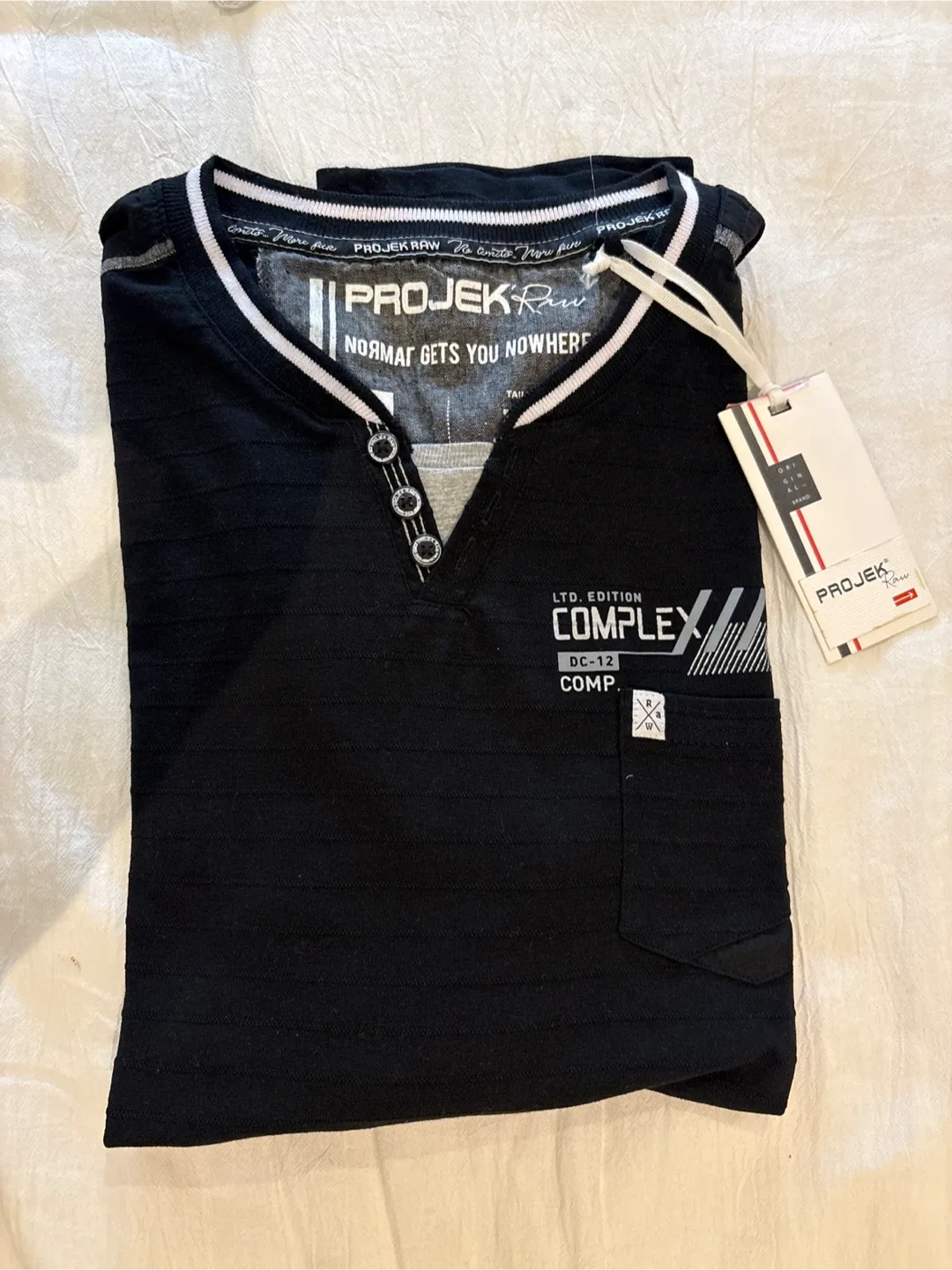 Projek Raw Black T-Shirt - Size L image indicator(2)