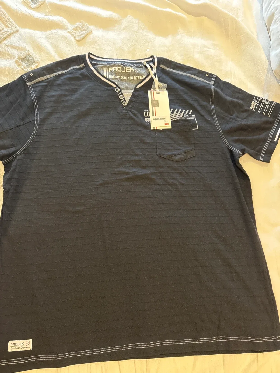 Projek Raw Black T-Shirt - Size L thumbnail
