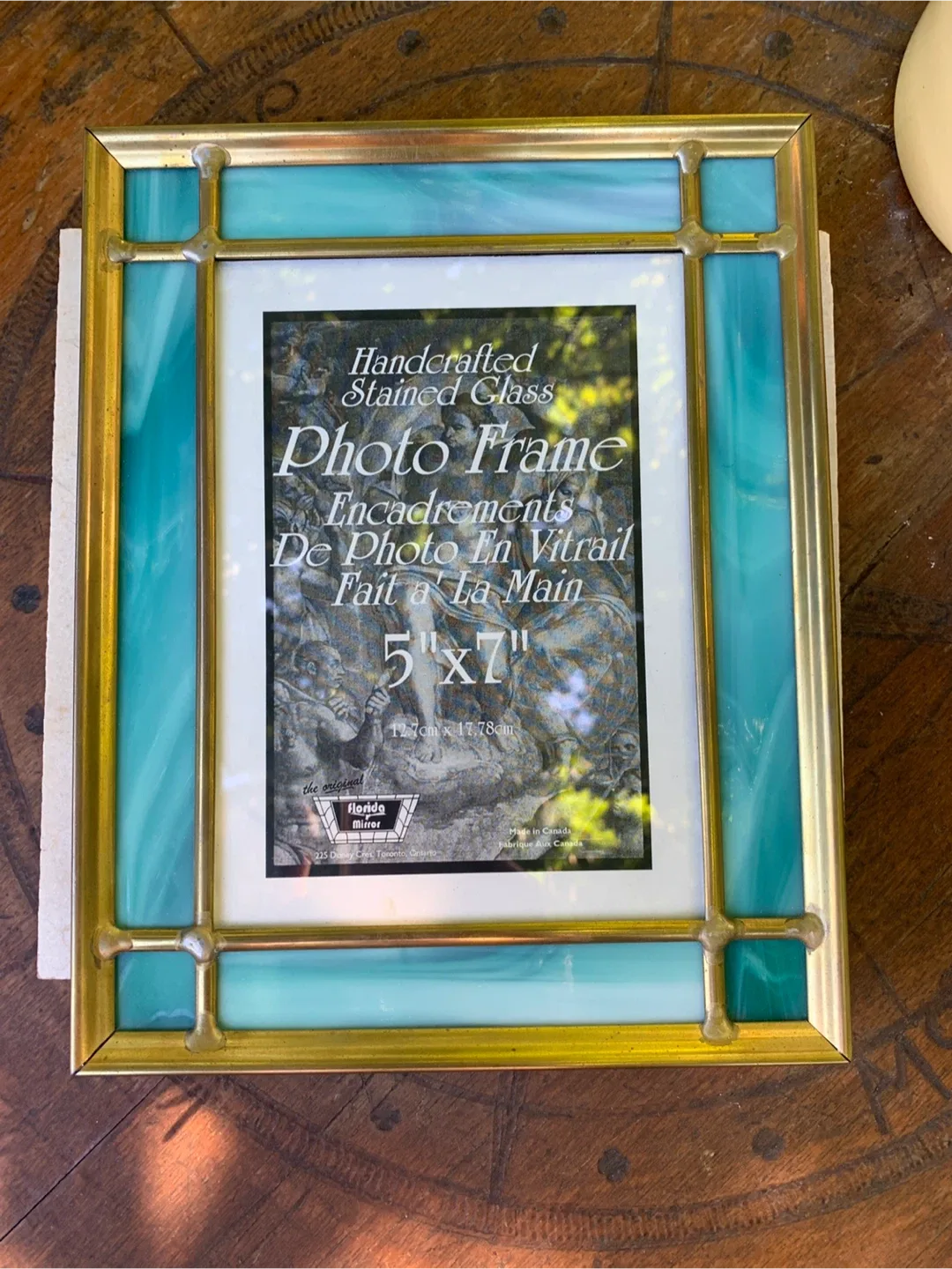 Florida Mirror Handcrafted Stained Glass Photo Frame image indicator(4)