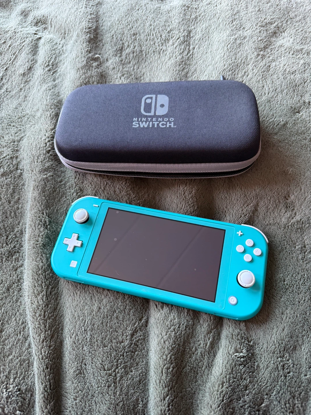 Nintendo Switch Lite Turquoise with Case