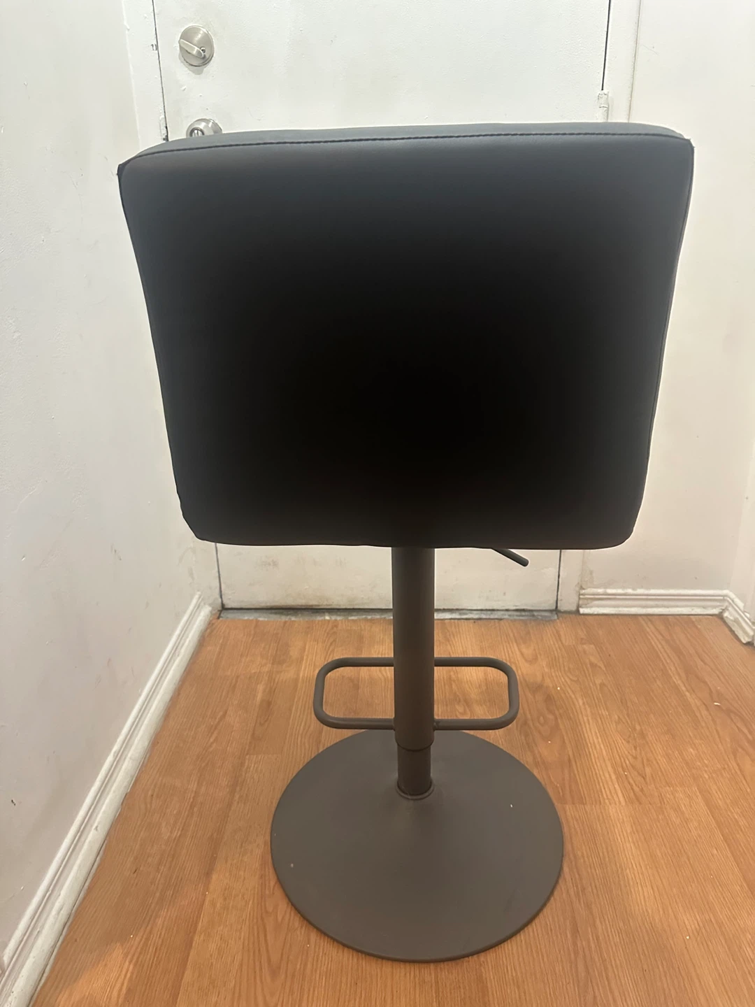 Black Swivel Bar Stool - photo 3