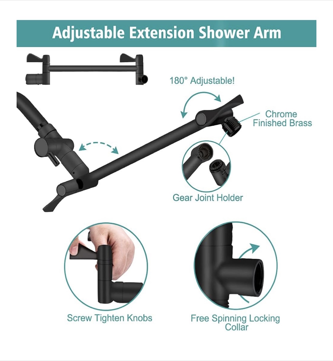 Shower Head Set with Rainfall & Handheld - photo 2