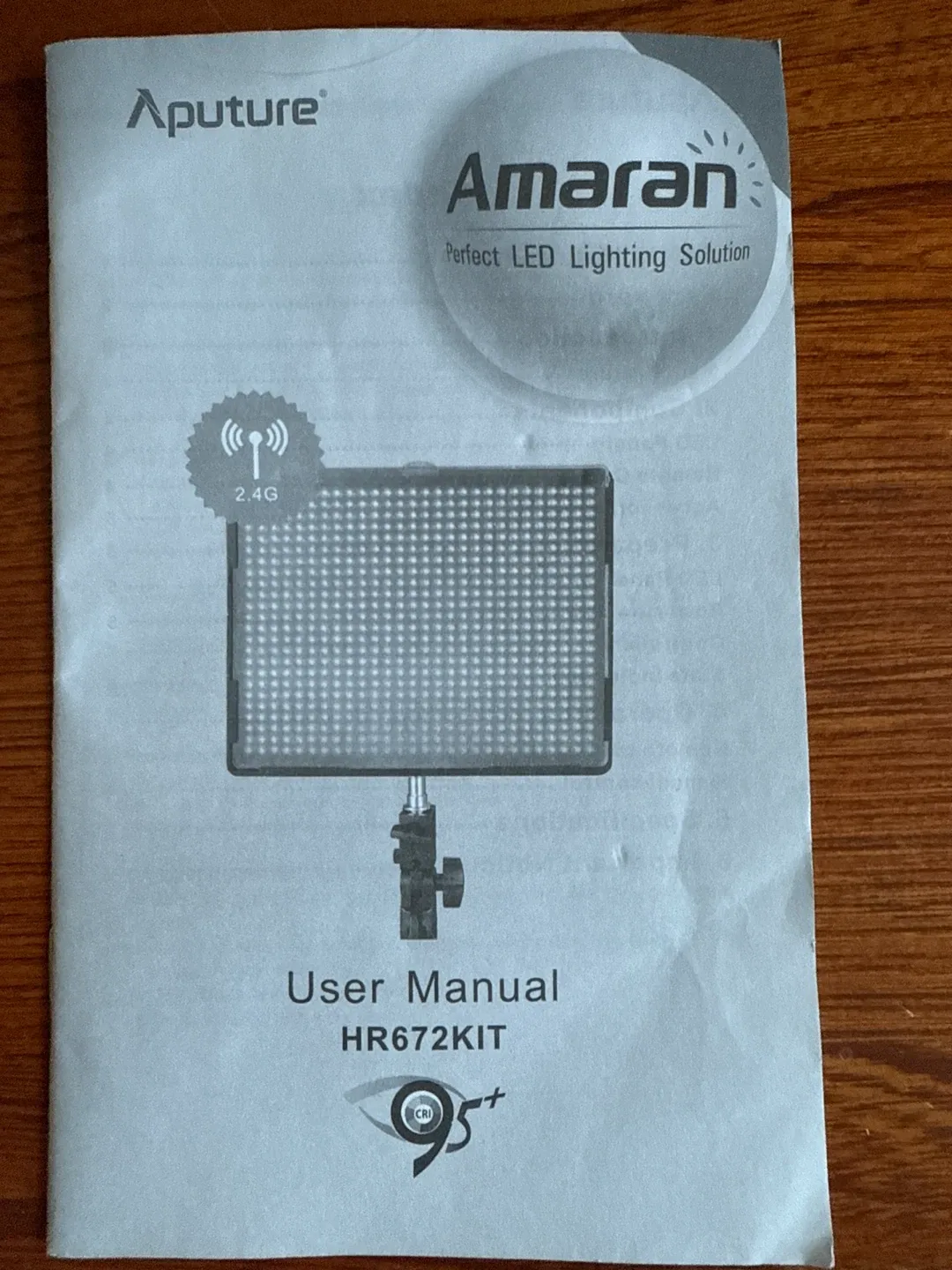 Aputure Amaran HR672KIT LED Lighting Kit with Remote image indicator(4)