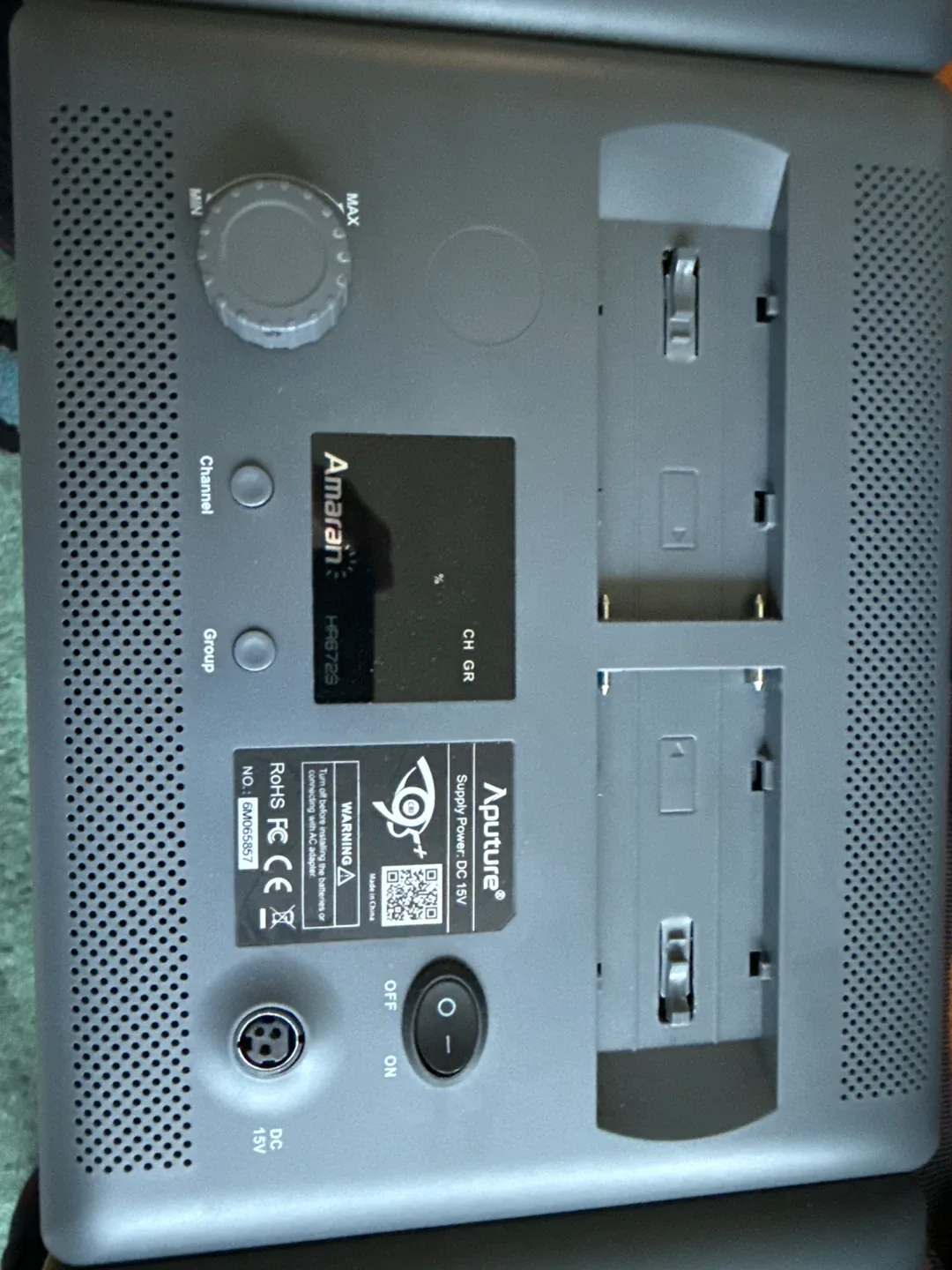 Aputure Amaran HR672KIT LED Lighting Kit with Remote image indicator(9)