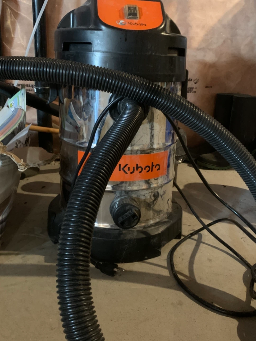 Kubota Wet/Dry Vacuum