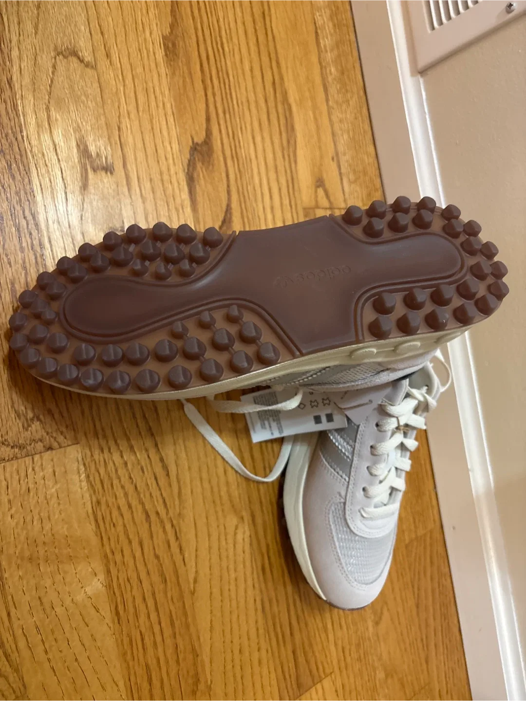 Adidas LA Trainer LUX Cream White/Silver US 8 image indicator(4)