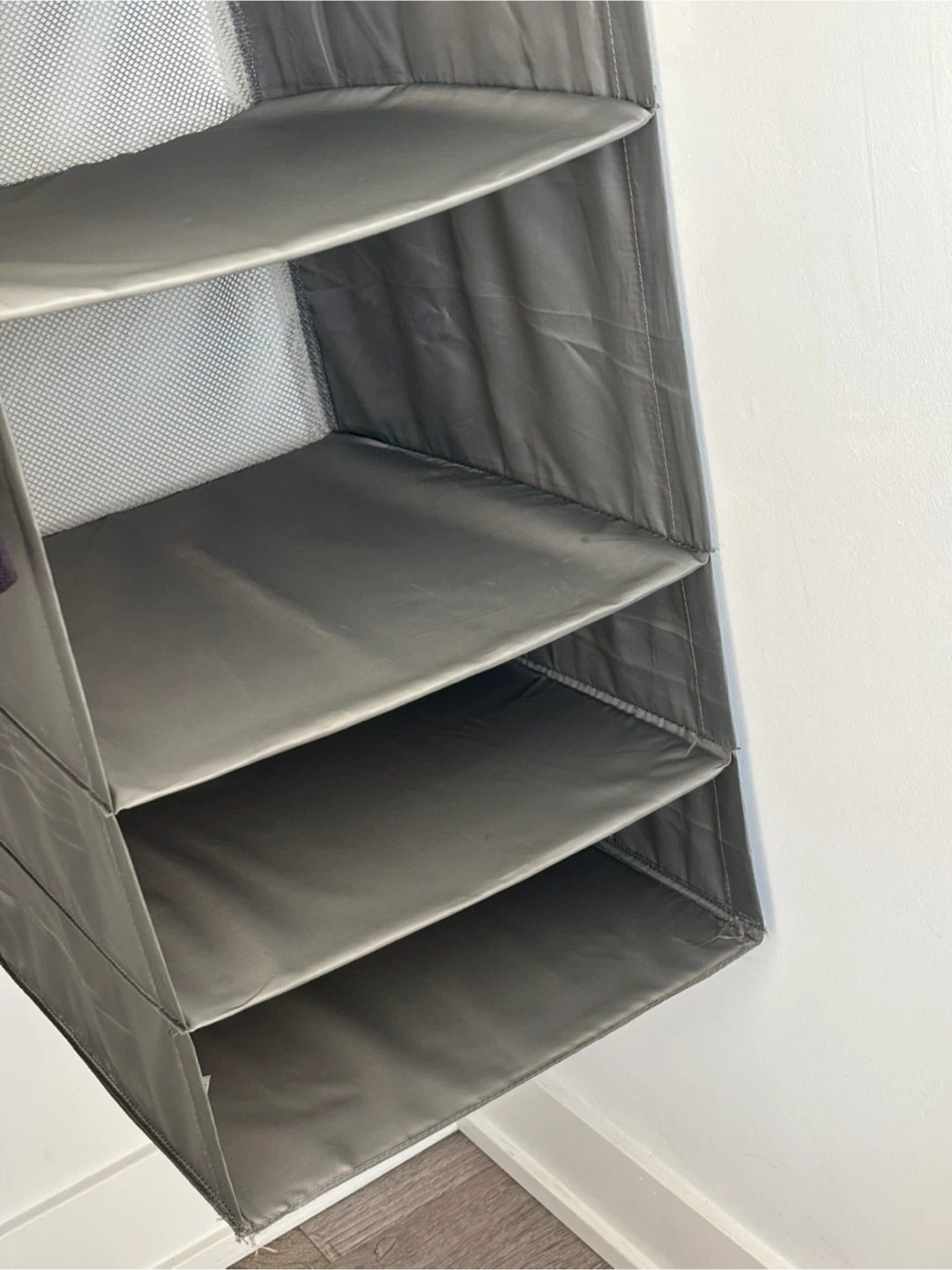 Hanging Closet Organizer - Grey - photo 2