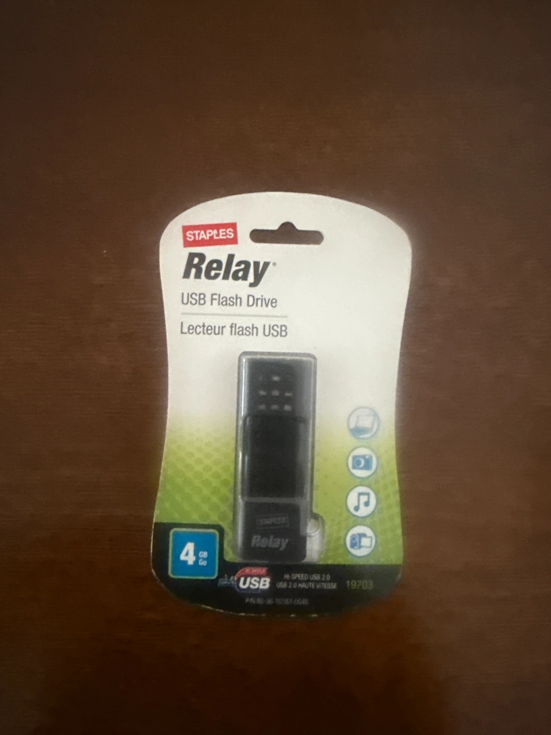 Free New Staples Relay 4GB USB Flash Drive