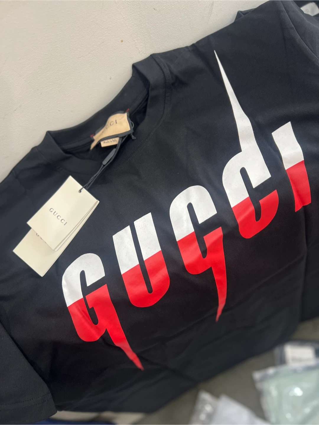 New Gucci Black Graphic Tee - photo 3