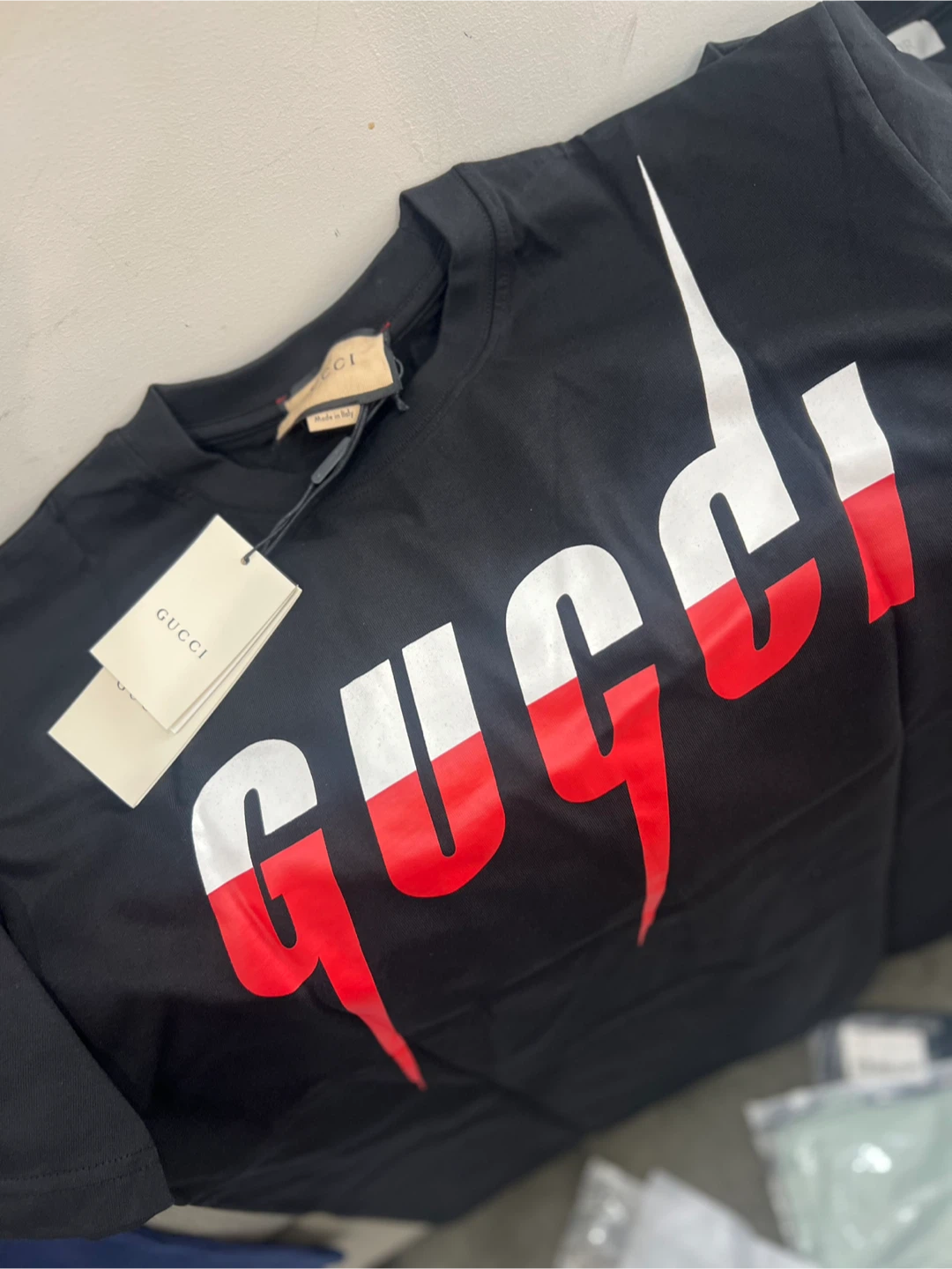 New Gucci Black Graphic Tee - photo 2