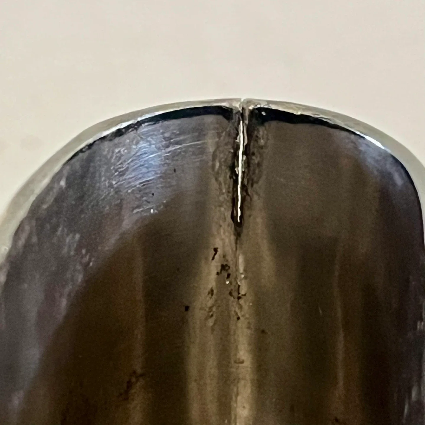 Victorian Silver Plated & Leather Hip Flask & Stirrup Cup image indicator(5)