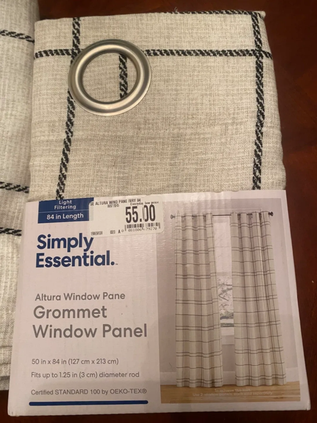 Simply Essential Altura Window Panel 50x84 thumbnail