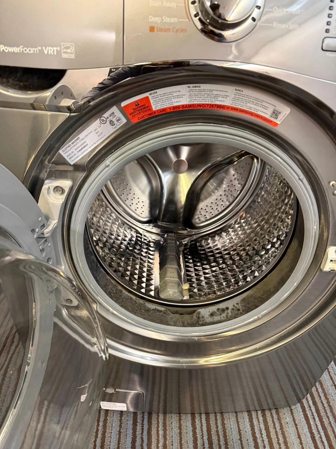 Samsung Washer and Dryer Set - Silver - photo 4