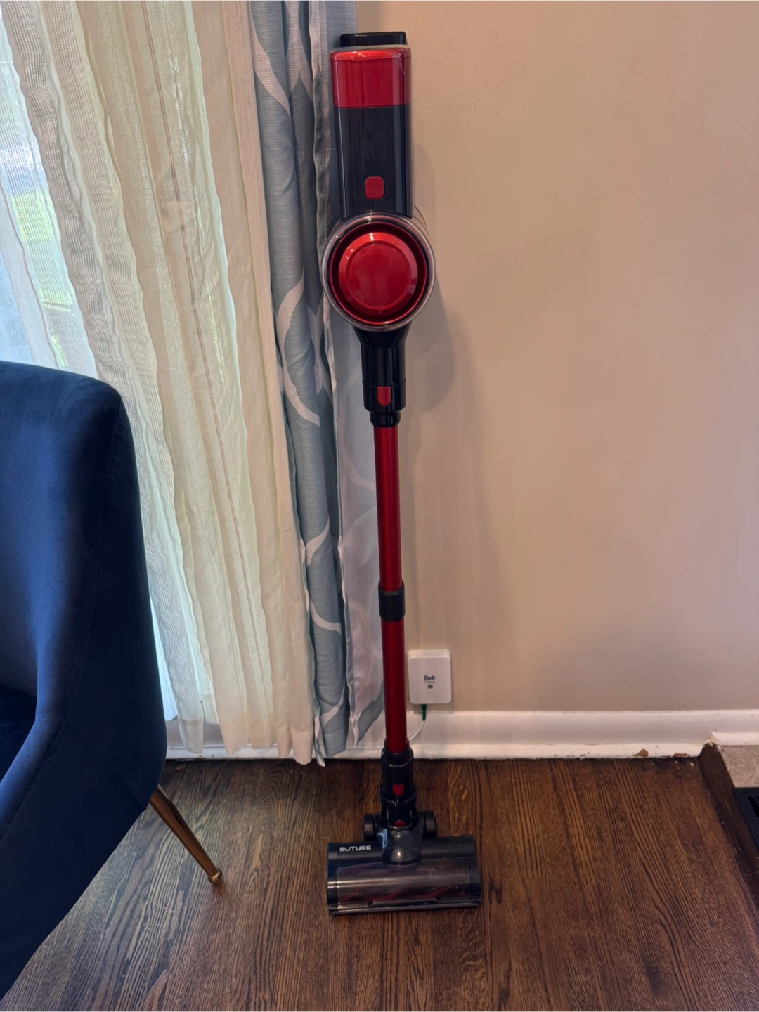 Buture Cordless Vacuum Cleaner - Red & Black