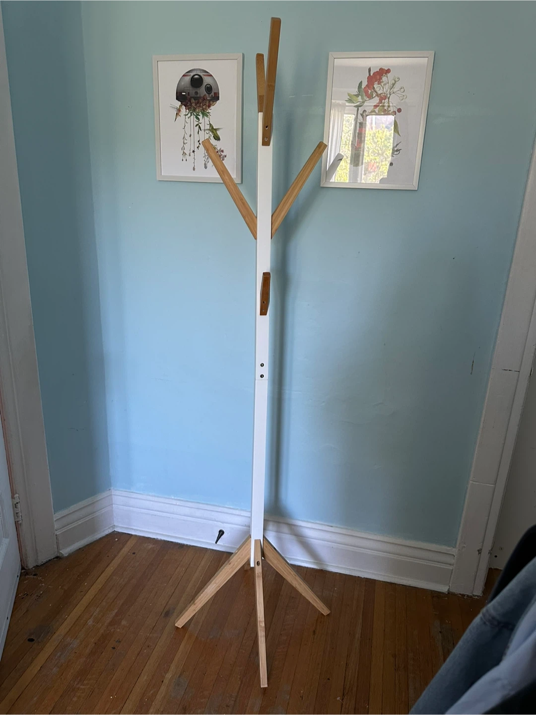 Wooden Coat Rack