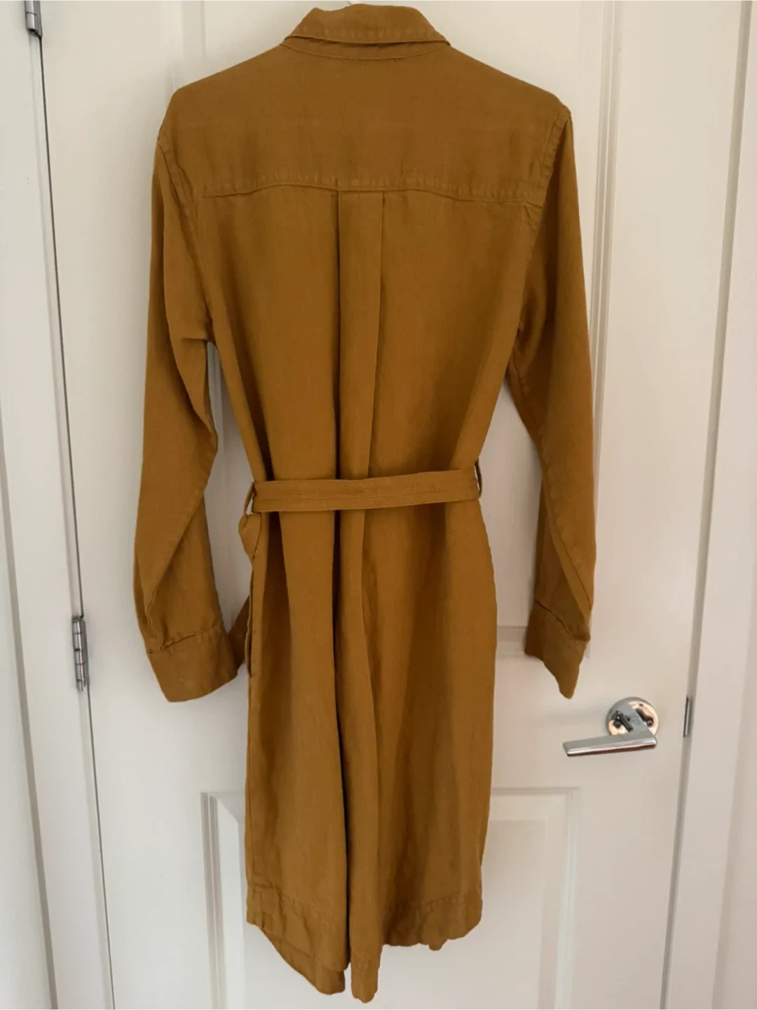 Banana Republic S/P Brown Shirt Dress image indicator(4)