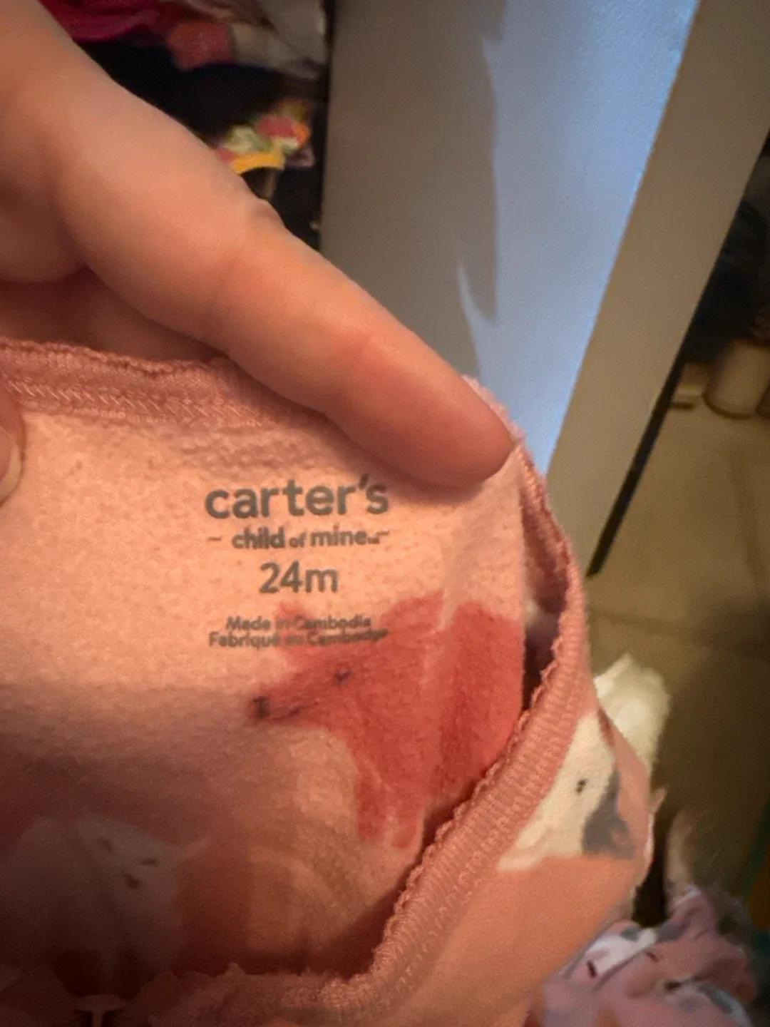Carter's 24M Fleece Sleepers image indicator(5)