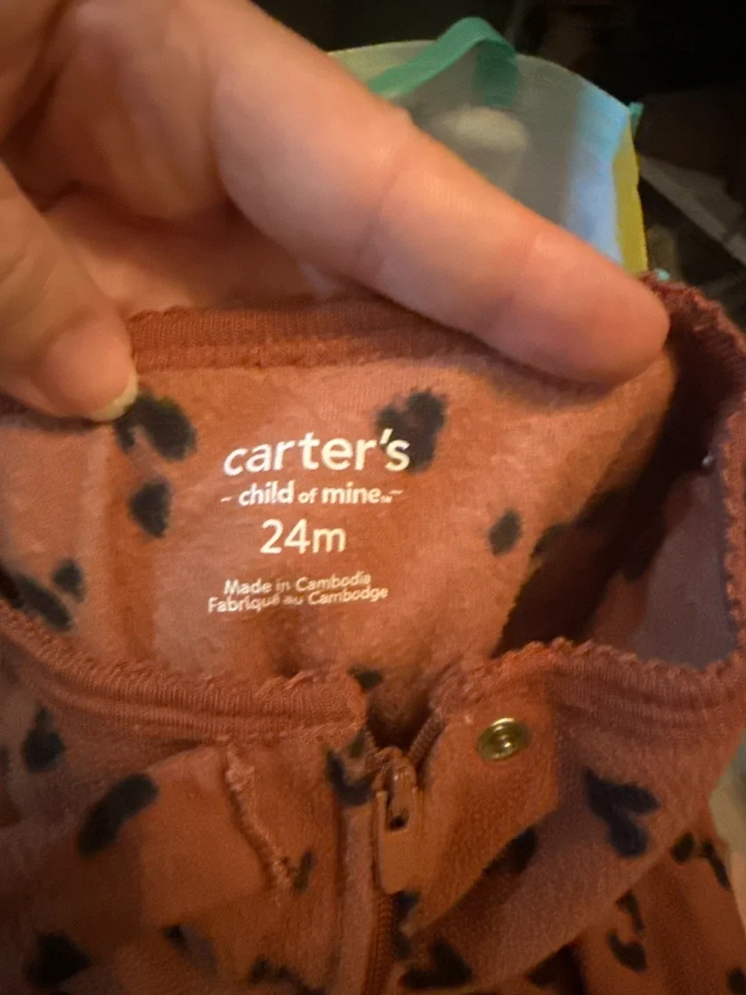 Carter's 24M Fleece Sleepers image indicator(7)
