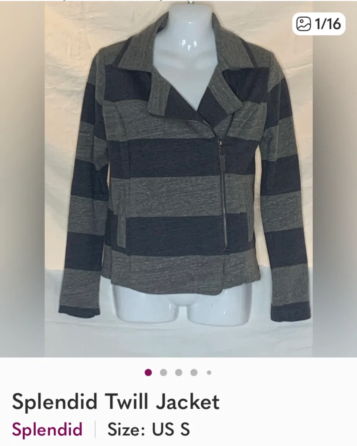 Splendid Twill Jacket - Size S thumbnail
