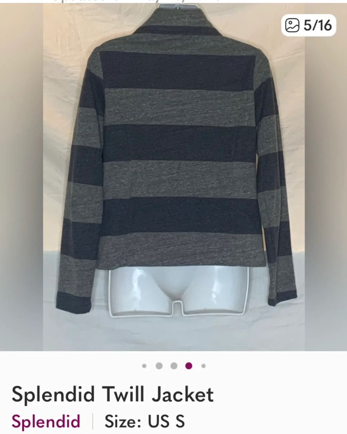 Splendid Twill Jacket - Size S image indicator(2)