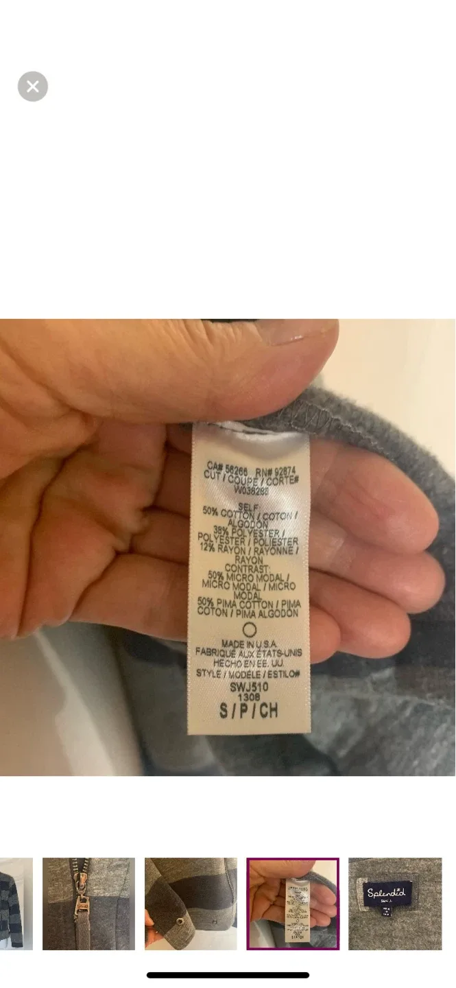 Splendid Twill Jacket - Size S image indicator(9)