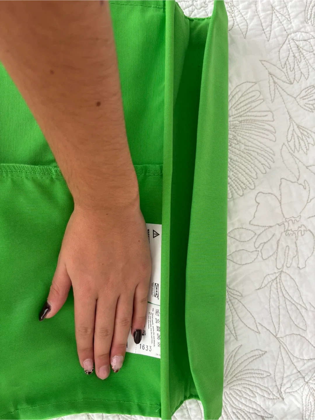 IKEA Bedside Storage Pocket - Green image indicator(5)